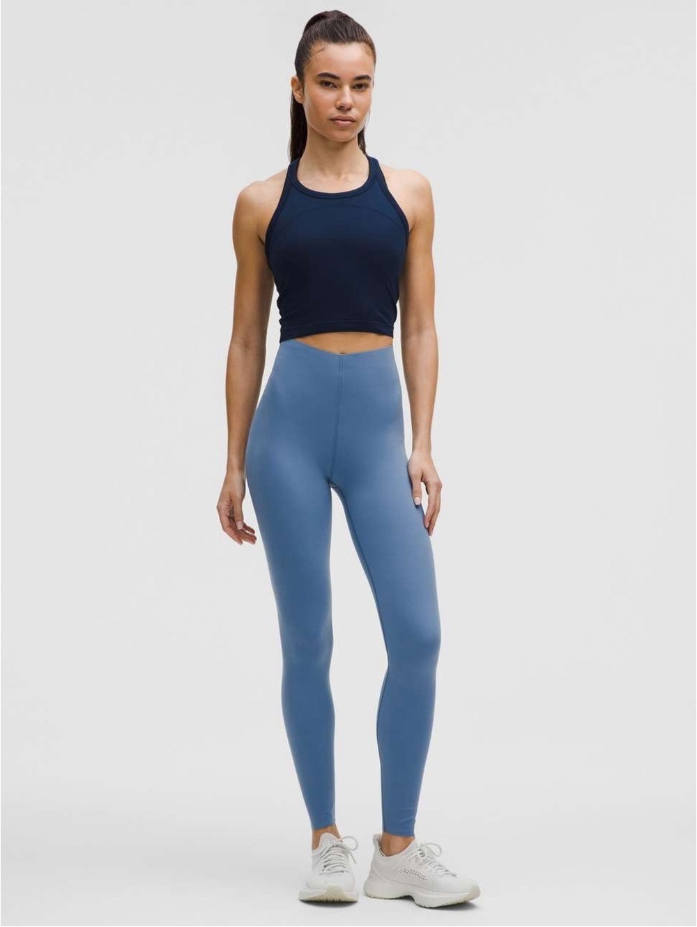 🆕💙 Lululemon Glow Up Super High Rise Tight 28” Washed Denim